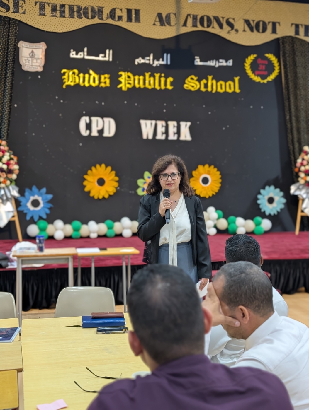 Educator CPD workshop session at Buds Public School