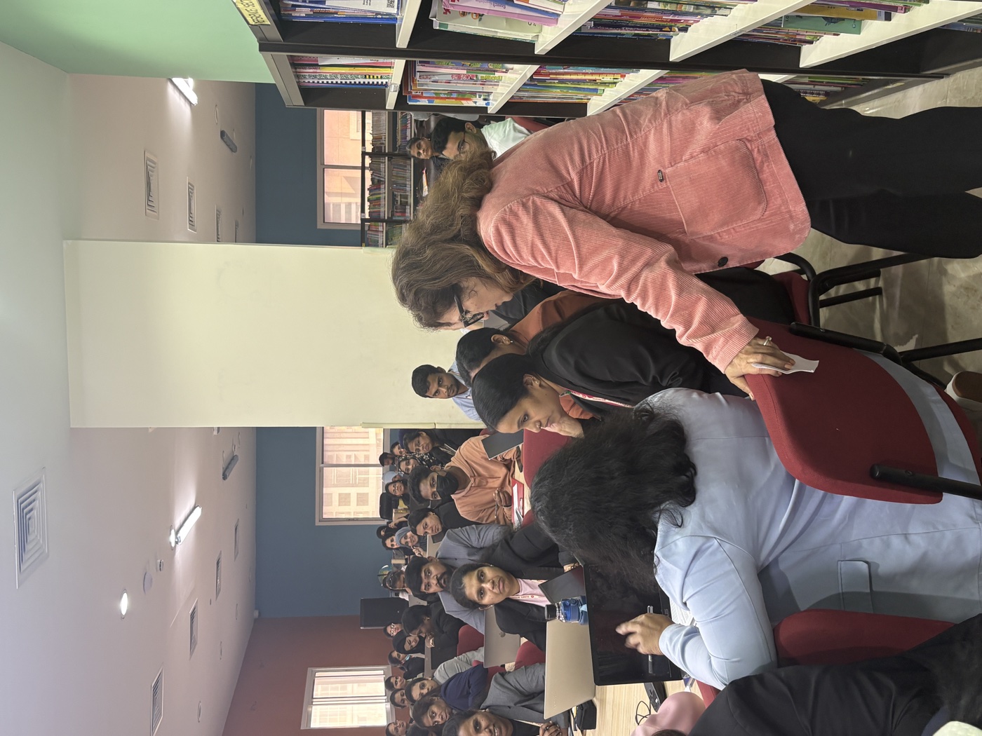 Educator training masterclass with participant interaction